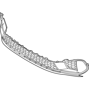 Volkswagen 17A-853-677-G-9B9 Lower Grille