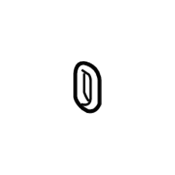 Volkswagen 3D0-827-713-A Trunk Lid Grommet