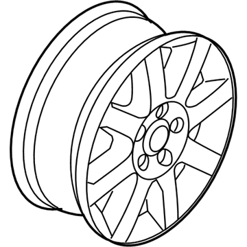 Volkswagen Rabbit Alloy Wheels - 1K0-601-025-R-8Z8