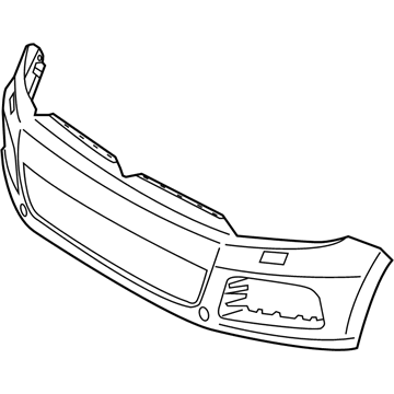 Volkswagen Touareg Bumper - 7P6-807-101-A-GRU