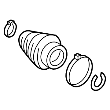 Volkswagen ID.4 CV Joint Boot - 1EK-498-203