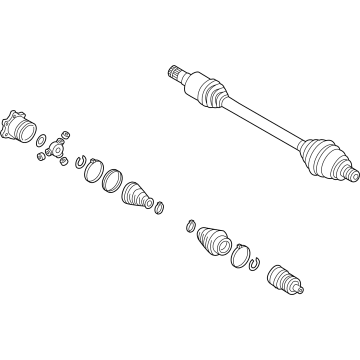 Volkswagen ID.4 Axle Shaft - 1EB-407-271-B