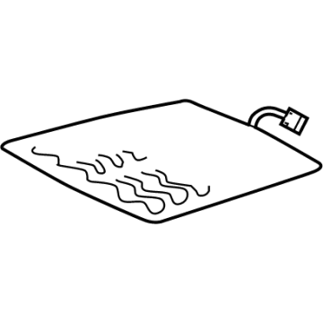Volkswagen GTI Seat Heater Pad - 5H0-963-555-C