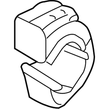 Volkswagen Eos Sway Bar Bushing - 1K0-511-327-AR