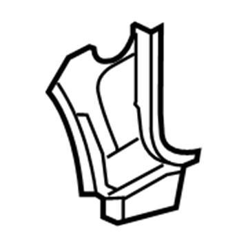 Volkswagen 1K0-802-623-C Lower Reinforcement