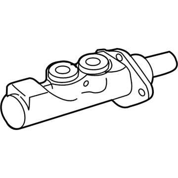Volkswagen Jetta Brake Master Cylinder - 1J1-614-019-F