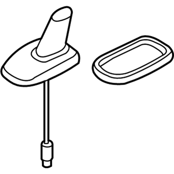 Volkswagen Jetta Antenna - 3C0-035-507-AM