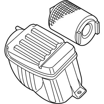 Volkswagen Jetta Air Filter Box - 5C0-129-607
