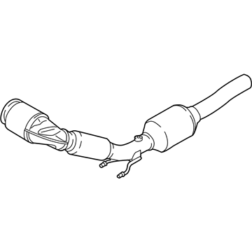 Volkswagen Passat Catalytic Converter - 561-254-501