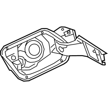 Volkswagen Fuel Filler Housing - 17A-809-857-E