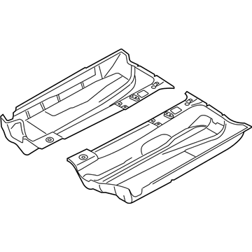 Volkswagen Rabbit Floor Pan - 1K0-803-073-A