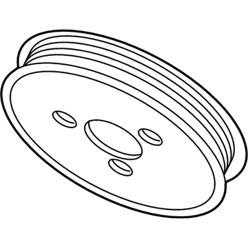 Volkswagen Water Pump Pulley - 059-121-031-H