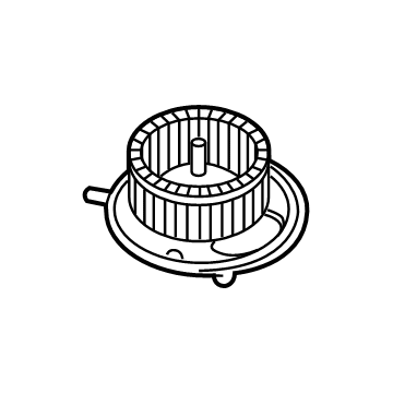 Volkswagen Blower Motor - 5WB-819-015