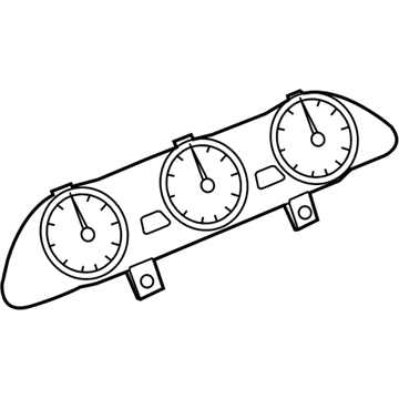 Volkswagen Beetle Instrument Cluster - 5C5-919-527-F