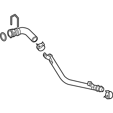 2012 Volkswagen Touareg Radiator Hose - 7P0-121-070-AR