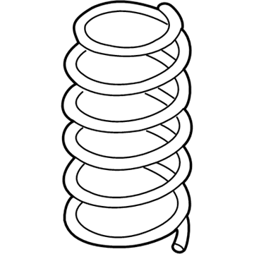 Volkswagen Coil Springs - 561-411-105-B