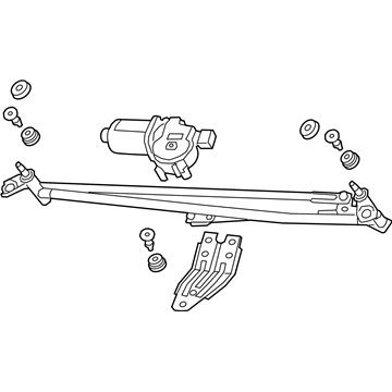 Volkswagen Atlas Wiper Linkage - 3CN-955-023-A