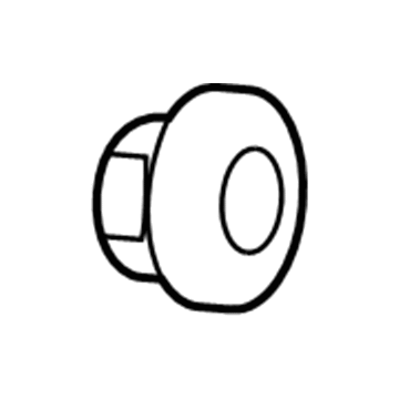 Volkswagen Spindle Nut - WHT-005-678
