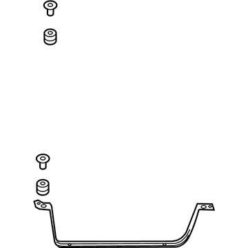 Volkswagen Arteon Fuel Tank Strap - 3Q0-201-653