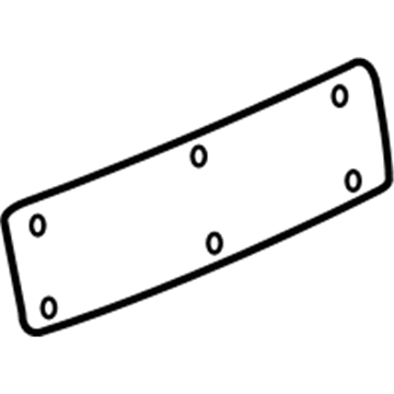 Volkswagen License Plate - 7L6-807-847-C-01C