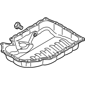 Volkswagen Jetta Oil Pan - 06J-103-600-AF