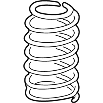 Volkswagen Jetta Coil Springs - 161-411-105-F-951