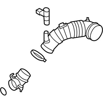 2010 Volkswagen Jetta Air Intake Hose - 5N0-129-654