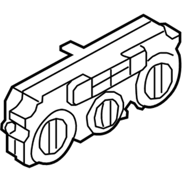 Volkswagen Jetta A/C Switch - 1K8-907-044-CN-ZJU