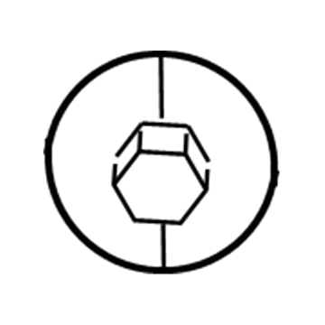 Volkswagen Idler Pulley Bolt - WHT-005-216