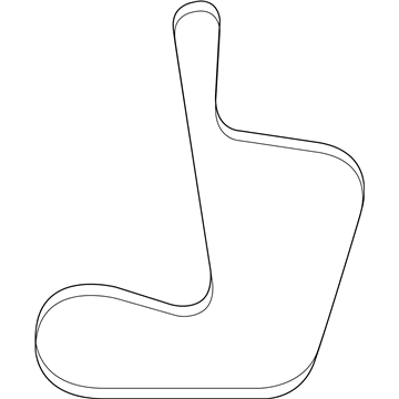Volkswagen Routan Drive Belt - 7B0-903-137-A