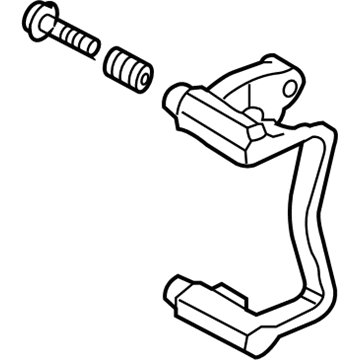 Volkswagen Brake Caliper Bracket - 3C0-615-425-B