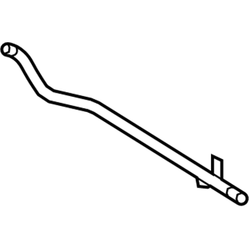 2008 Volkswagen Touareg Coolant Pipe - 7L6-121-070-BE