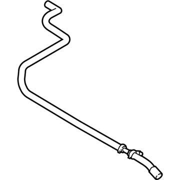 Volkswagen 7L6-122-447-BJ Reservoir Hose