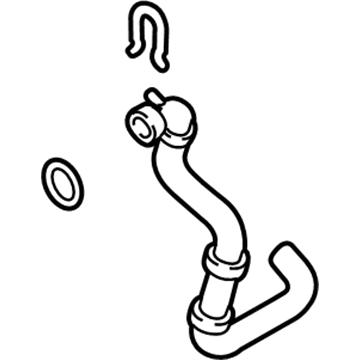 Volkswagen 7L6-122-101-Q Upper Hose