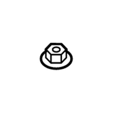 Volkswagen N-907-611-03 Bracket Nut