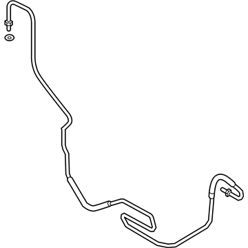 Volkswagen Beetle Power Steering Hose - 5C0-422-893-BK