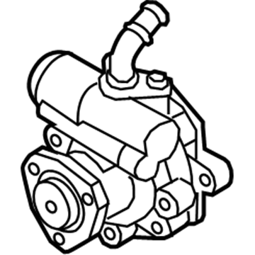Volkswagen Jetta Power Steering Pump - 5C0-422-152-J