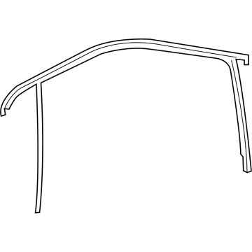 Volkswagen Taos Window Channel - 2GJ-837-431-5AP