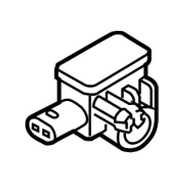 Volkswagen Touareg Air Bag Sensor - 2H0-959-351