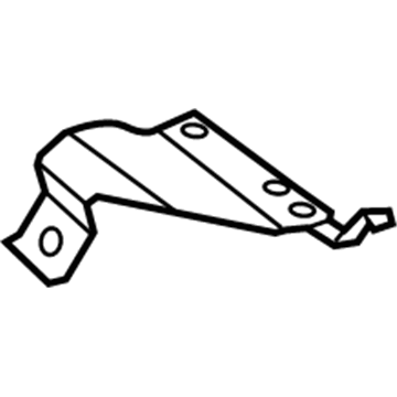 Volkswagen 7P6-880-571-B Passenger Air Bag Bracket