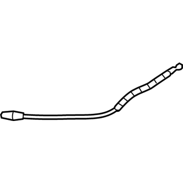 Volkswagen Jetta Hood Release Cable - 5C7-823-531
