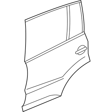 Volkswagen 5N0-833-055-A Door Shell