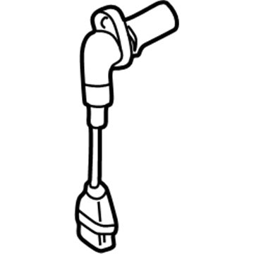 Volkswagen Crankshaft Position Sensor - 078-906-433-B
