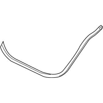Volkswagen CC Weather Strip - 3C8-867-913-A-5AP