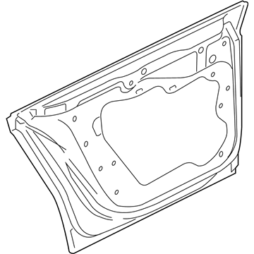 Volkswagen 3C8-833-055-E Door Shell