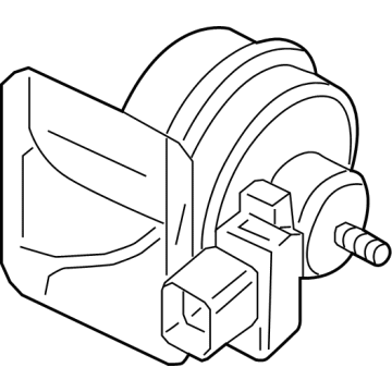Volkswagen Cabriolet Horn - 171-951-223