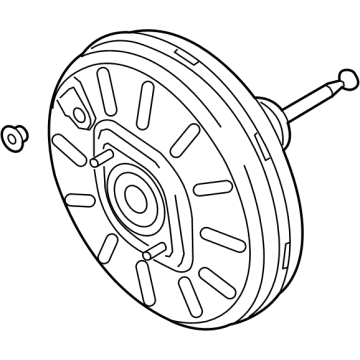 Volkswagen Brake Booster - 3QF-614-106-B