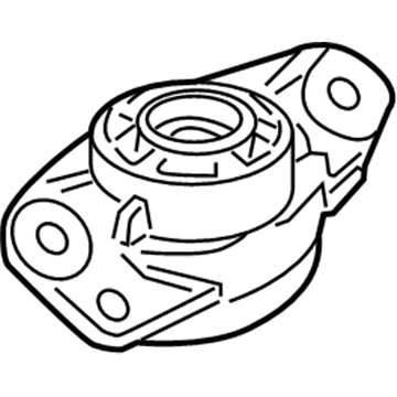 Volkswagen Eos Shock And Strut Mount - 1Q0-513-353