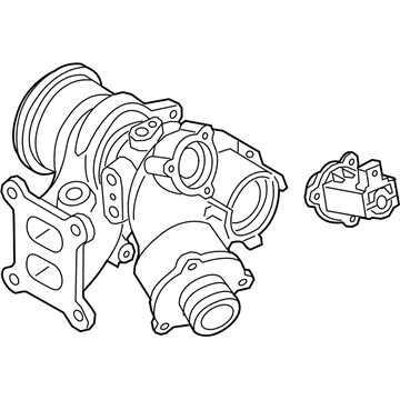 Volkswagen Turbocharger - 06K-145-874-PX