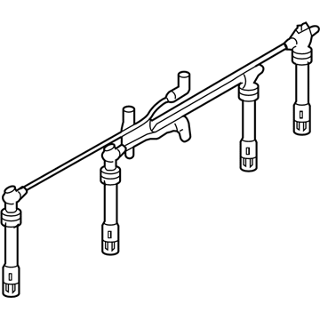 Volkswagen Jetta Spark Plug Wire - 06A-905-409-L